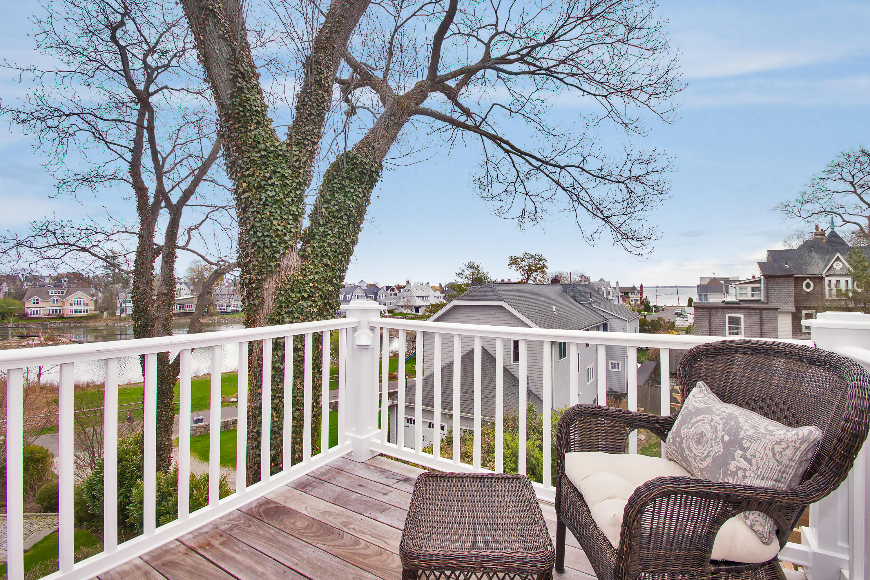 7 Ensign Road Norwalk, CT 06853 - Photo 15 of 25 a view of a balcony with furniture