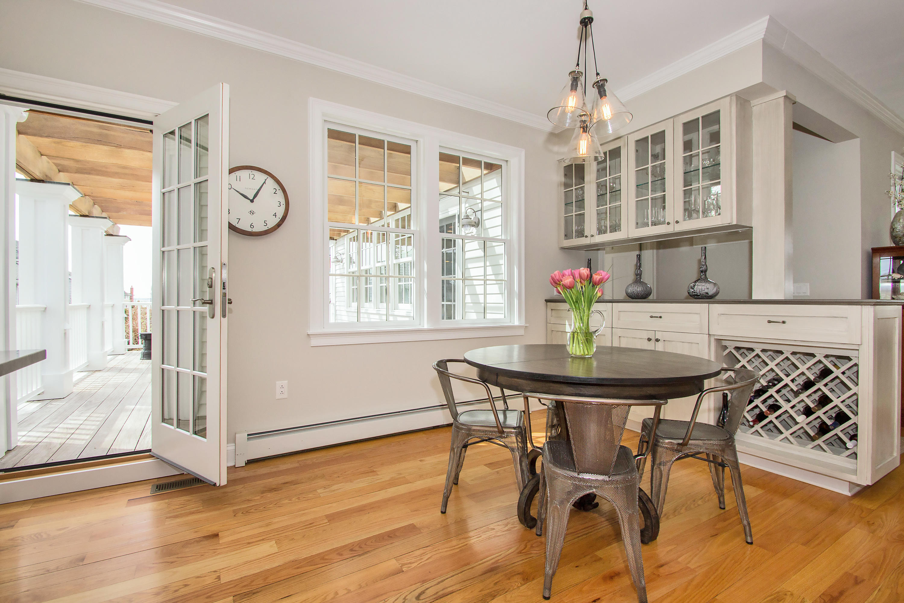 7 Ensign Road Norwalk, CT 06853 - Photo 9 of 25 a view of a dining room with furniture window and wooden floor