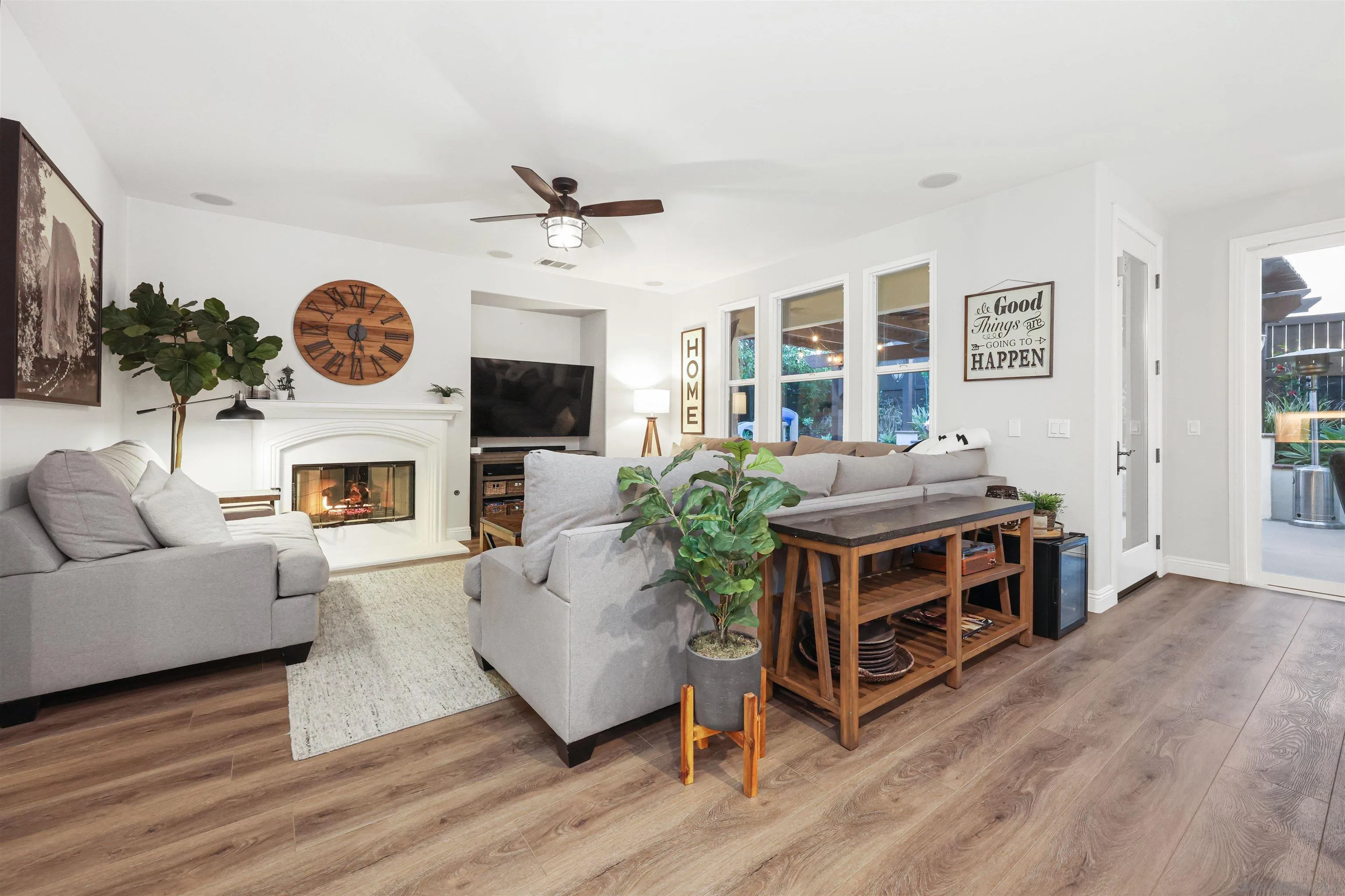 1431 Eclipse Drive San Marcos, CA 92078 - Photo 8 of 39 a living room with furniture and a fireplace