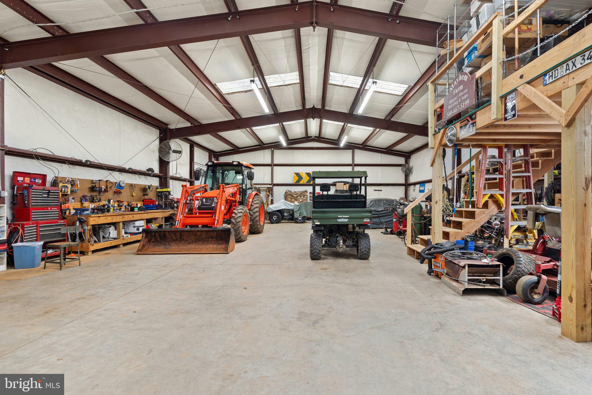 9107 Grasty Gold Mine Road Rhoadesville, VA 22542 - Photo 39 of 54 Shop Interior