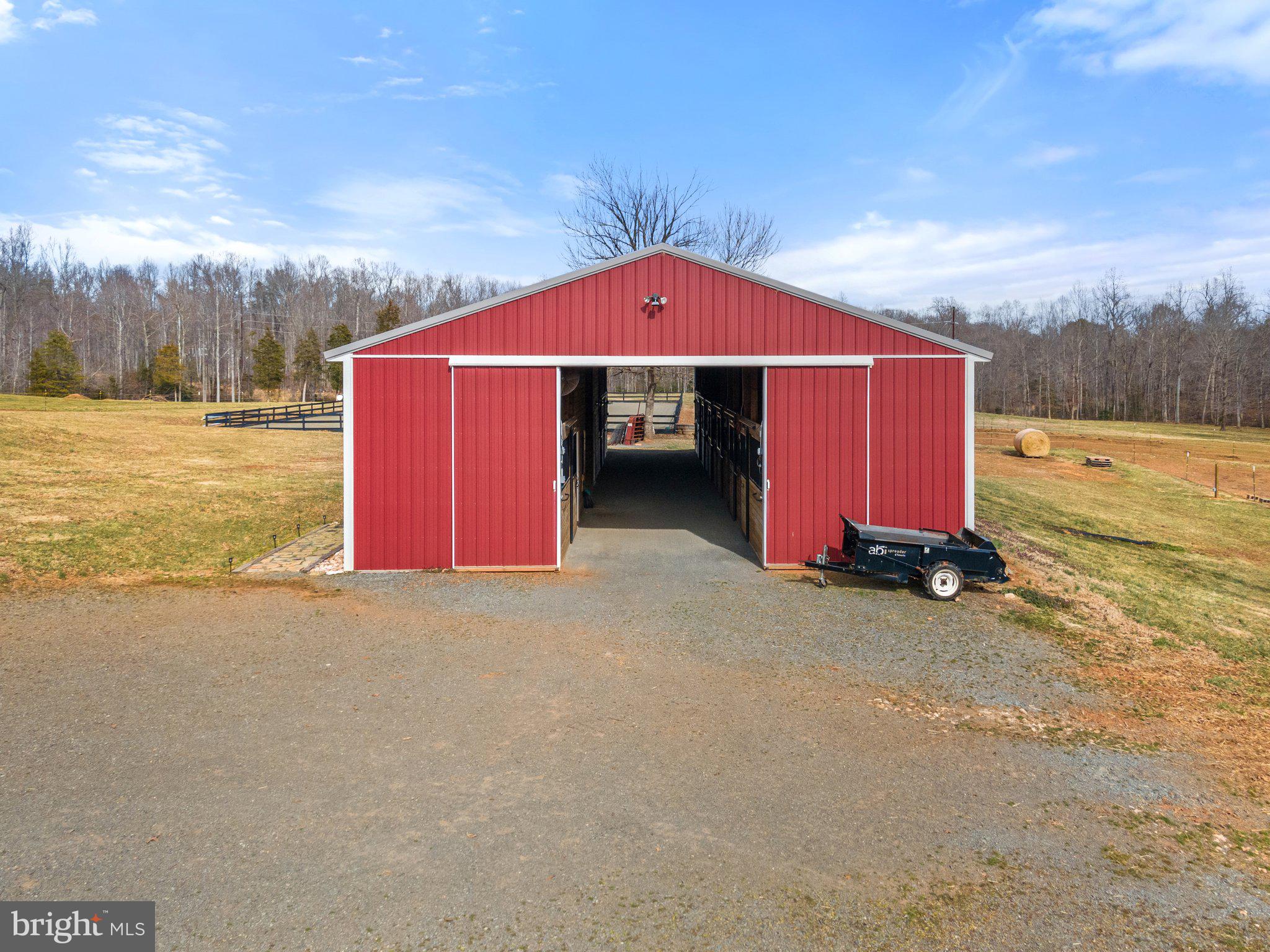 9107 Grasty Gold Mine Road Rhoadesville, VA 22542 - Photo 43 of 54 73x36 Horse Barn