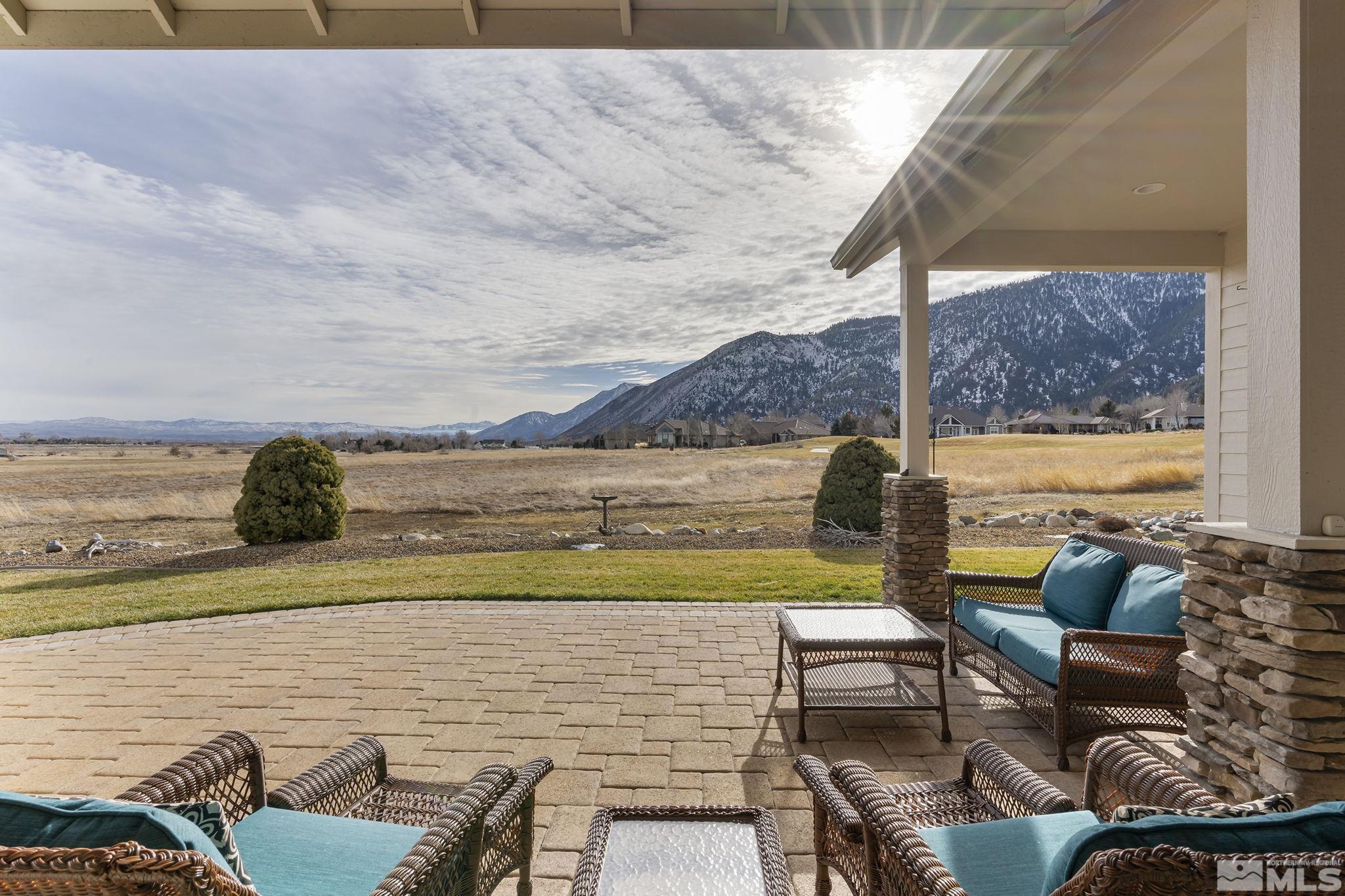 2425 Genoa Meadows Circle Genoa, NV 89411 - Photo 29 of 40 a view of swimming pool with seating space