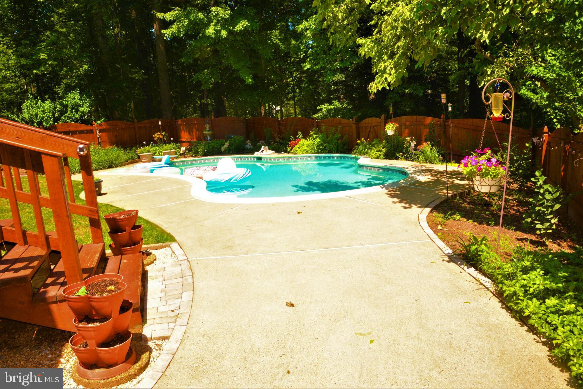 11 Ridgeway Road Stafford, VA 22556 - Photo 3 of 61 Deck Stairs to beautiful Pool