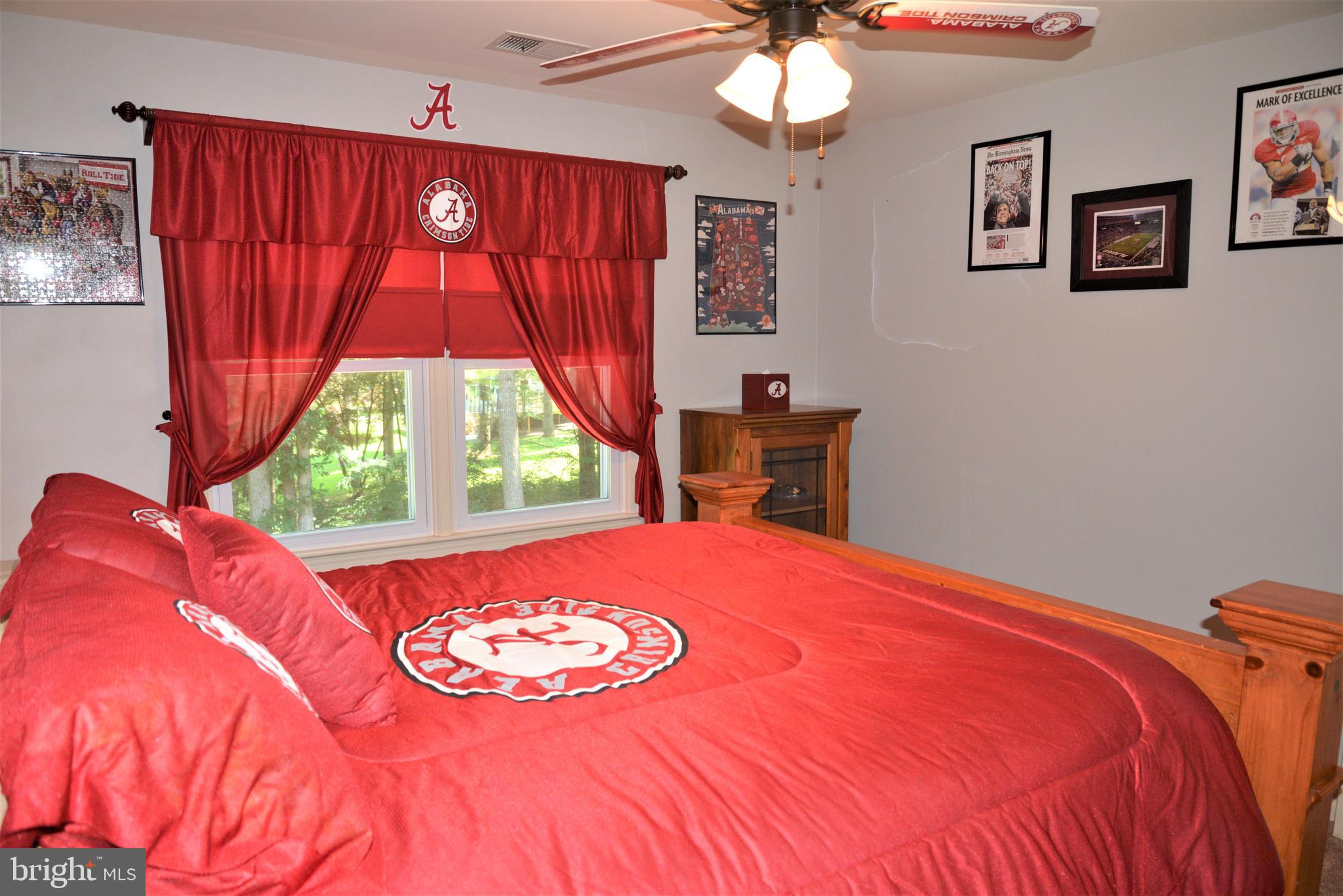 11 Ridgeway Road Stafford, VA 22556 - Photo 34 of 61 3rd Upper-level Bedroom w/ Pool and Backyard View