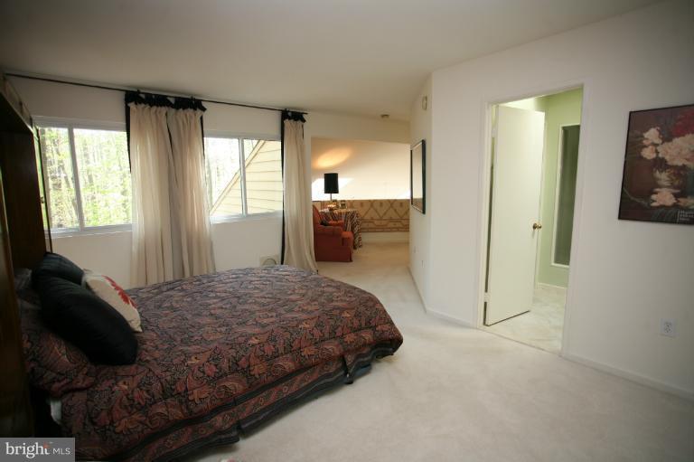10927 Lawyers Road Reston, VA 20191 - Photo 21 of 30 a bedroom with a bed and a large mirror