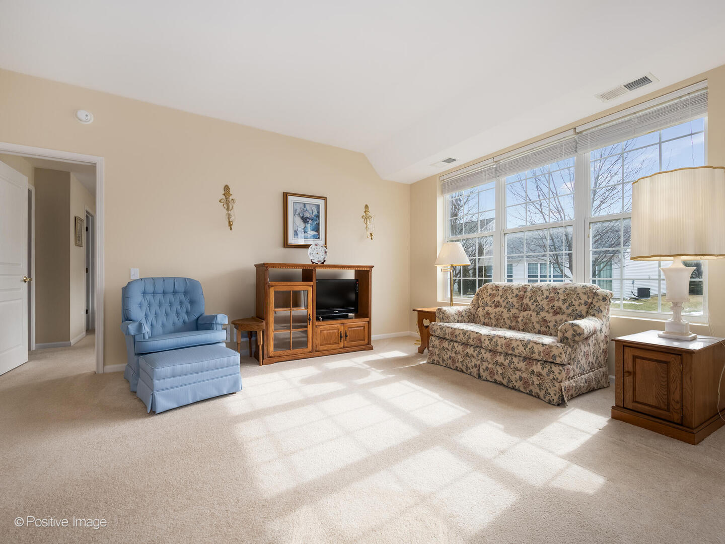 13497 Morgan Way Huntley, IL 60142 - Photo 3 of 19 a living room with furniture and a fireplace