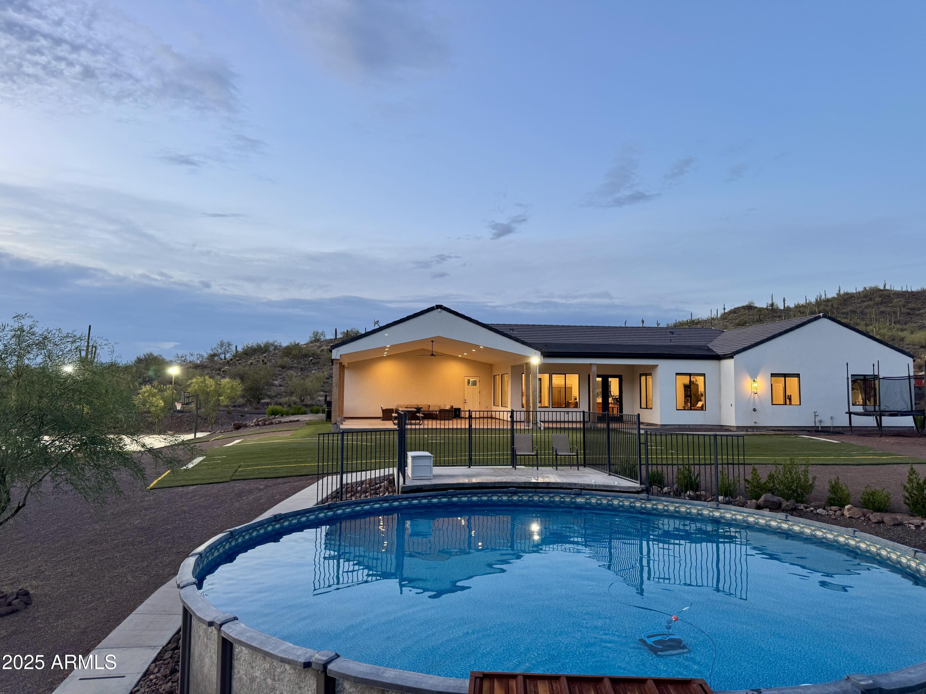 1809 East Mariola Way Phoenix, AZ 85086 - Photo 56 of 62 Twilight Pool 2