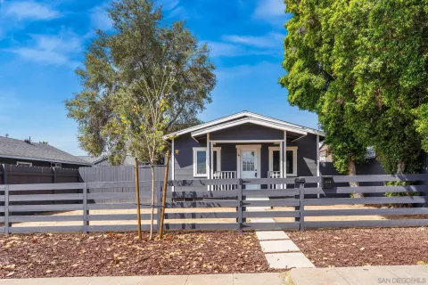 a front view of a house with a porch
