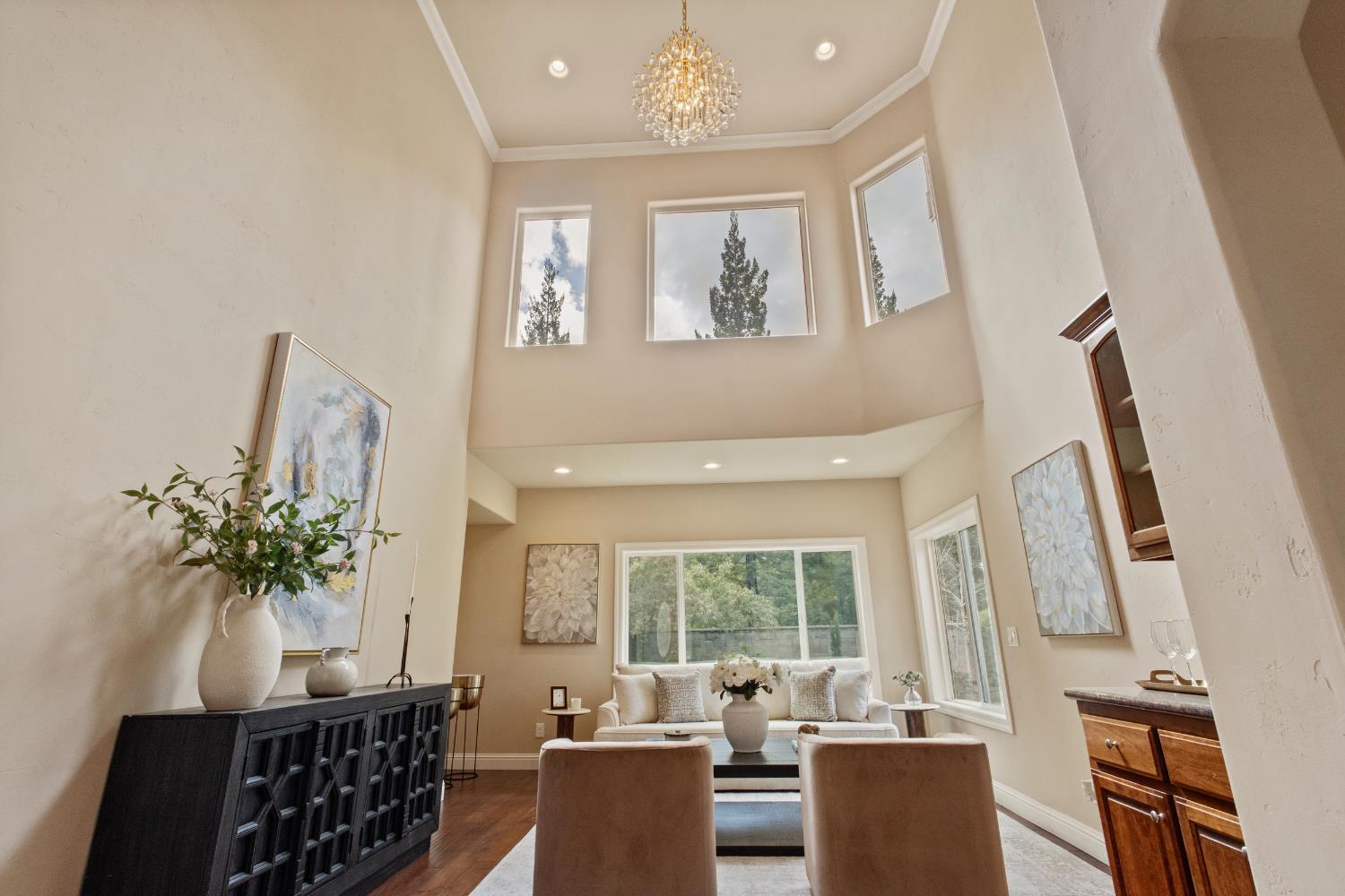 9003 Cedar Ridge Drive Granite Bay, CA 95746 - Photo 13 of 65 a view of a livingroom with furniture window and wooden floor