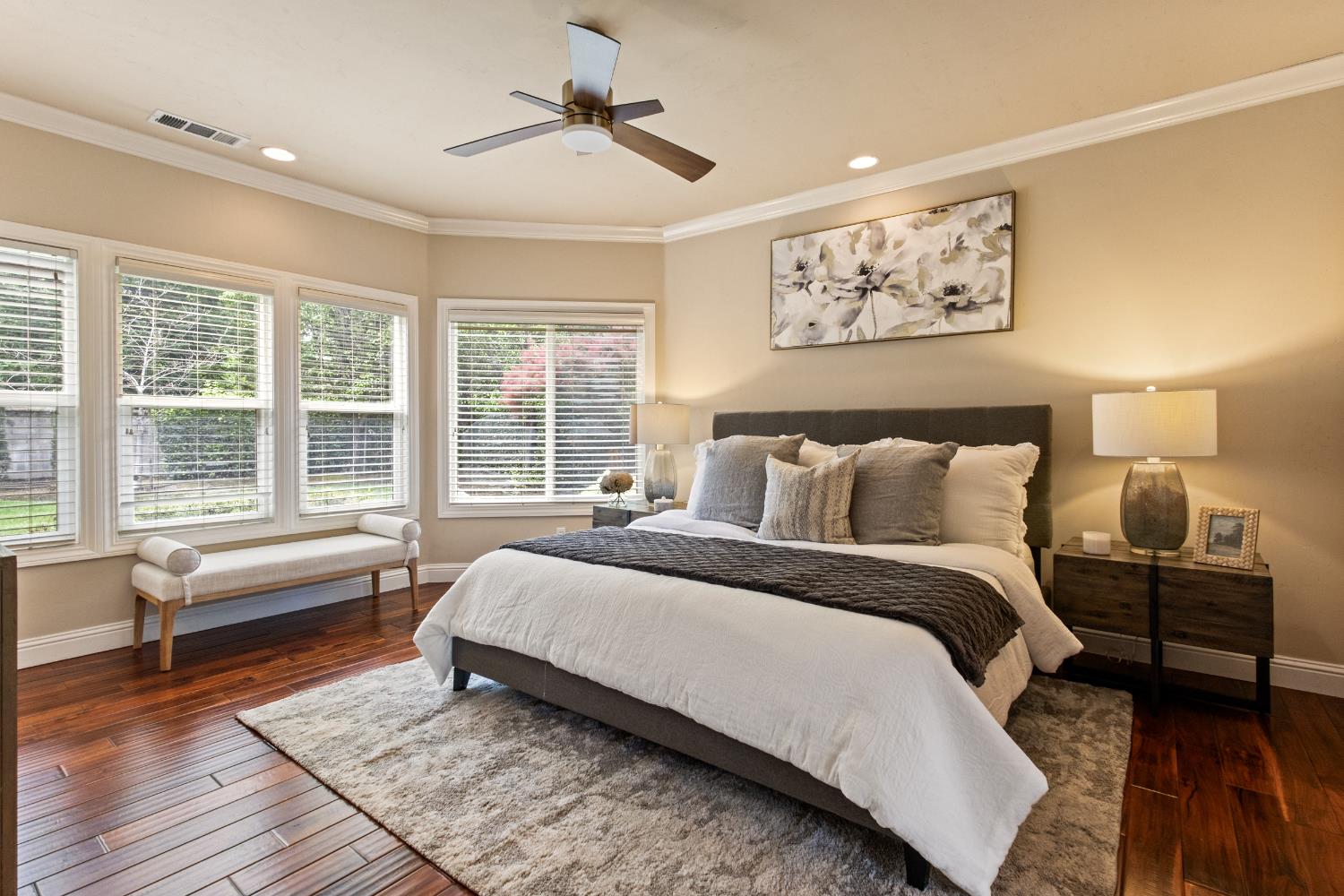 9003 Cedar Ridge Drive Granite Bay, CA 95746 - Photo 16 of 65 a spacious bedroom with a large bed and a window