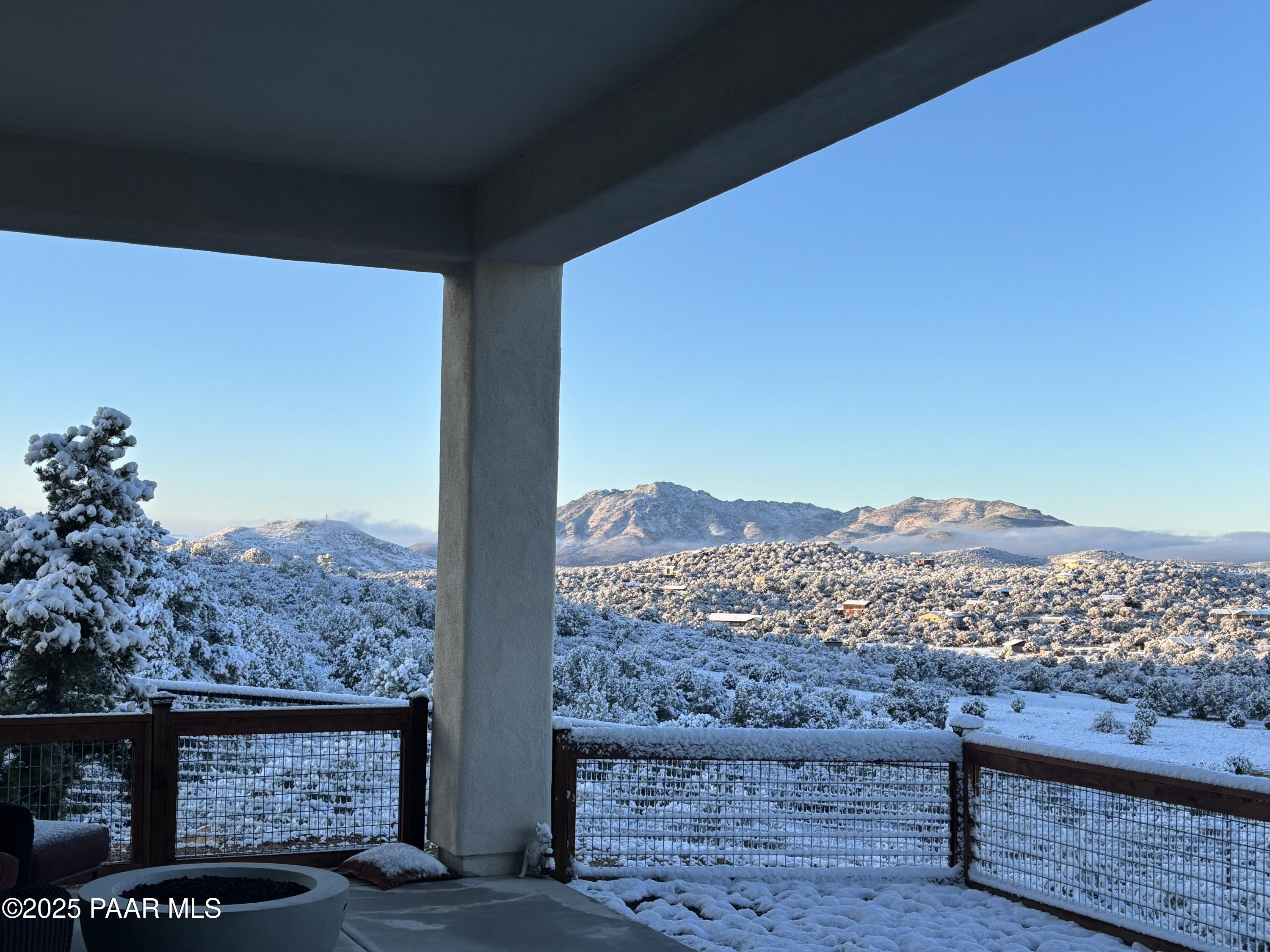 14994 North Hope Rose Road Prescott, AZ 86305 - Photo 26 of 33 a view of a balcony with an outdoor space