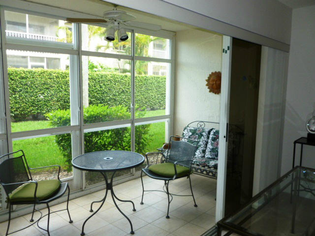 340 Northwest 67th Street, Unit 101 Boca Raton, FL 33487 - Photo 7 of 26 Enclosed Patio