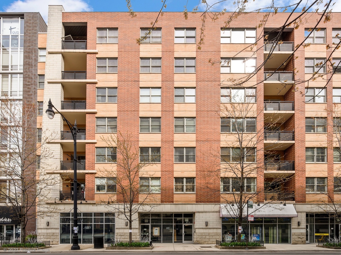 front view of a large building