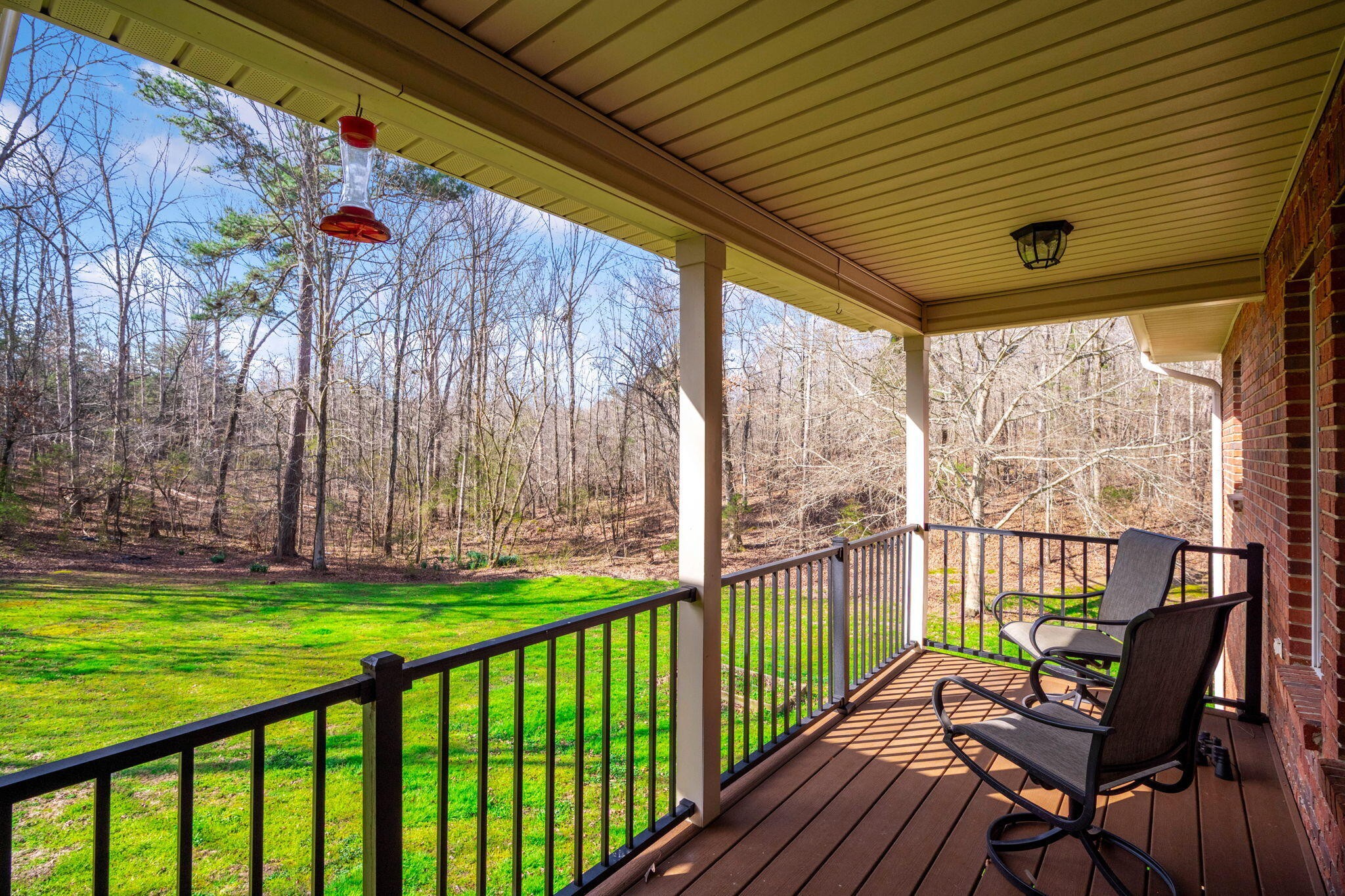 153 Nix Road Dunlap, TN 37327 - Photo 53 of 61 a view of a porch with furniture and backyard