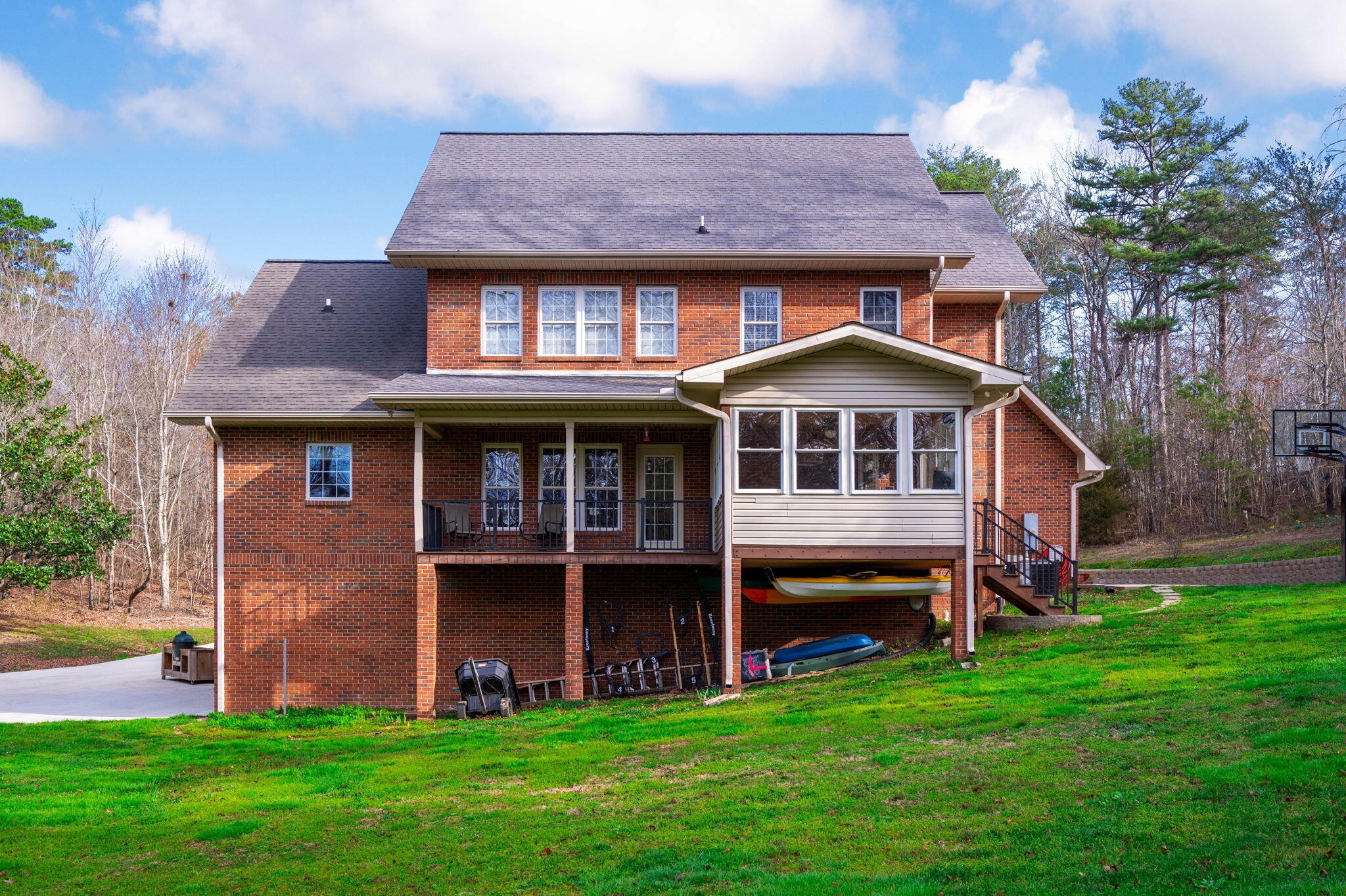 153 Nix Road Dunlap, TN 37327 - Photo 55 of 61 a front view of a house with garden
