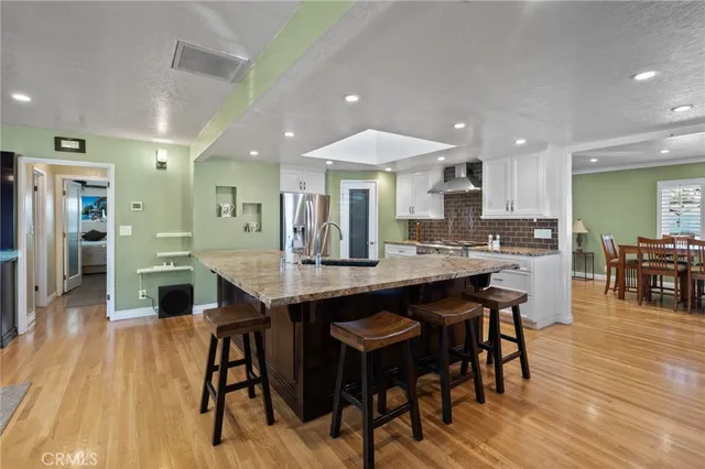 a store room with lots of different kinds of food