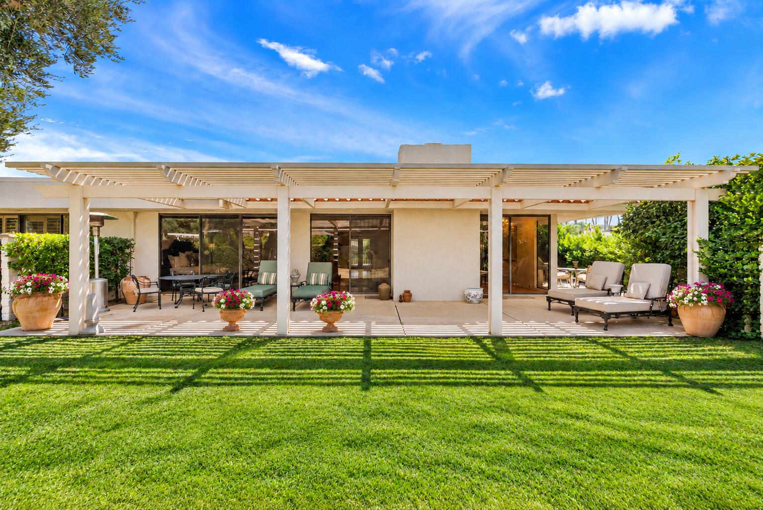 1 Rutgers Court Rancho Mirage, CA 92270 - Photo 32 of 39 Back View of Home