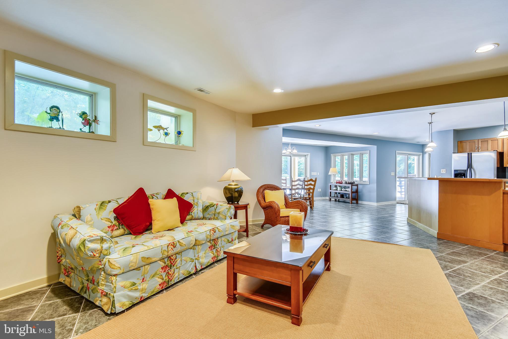 1623 Wyatts Ridge Road Crownsville, MD 21032 - Photo 30 of 45 LOWER LEVEL SITTING AREA SHOWING SLIDERS TO POOL