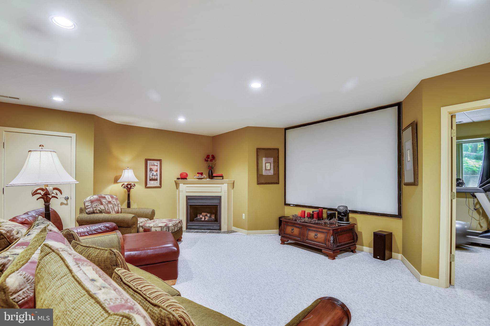 1623 Wyatts Ridge Road Crownsville, MD 21032 - Photo 34 of 45 LOWER LEVEL MEDIA ROOM