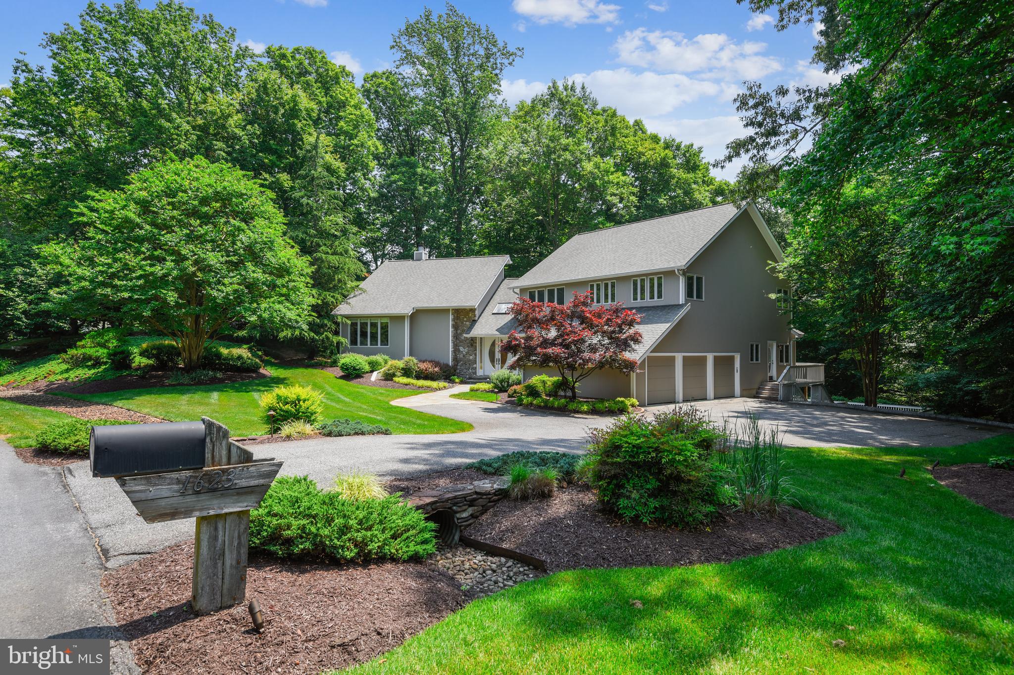 1623 Wyatts Ridge Road Crownsville, MD 21032 - Photo 37 of 45 THREE CAR SIDE LOAD GARAGE