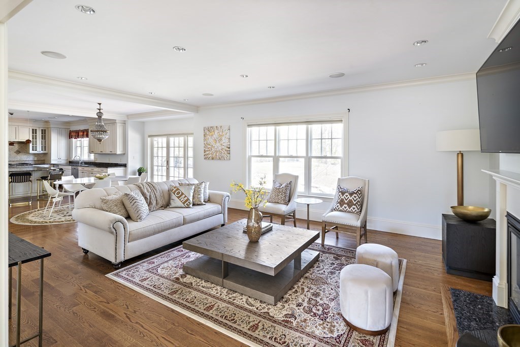 17 Kesseler Way Newton, MA 02467 - Photo 6 of 33 a living room with furniture a rug and a window