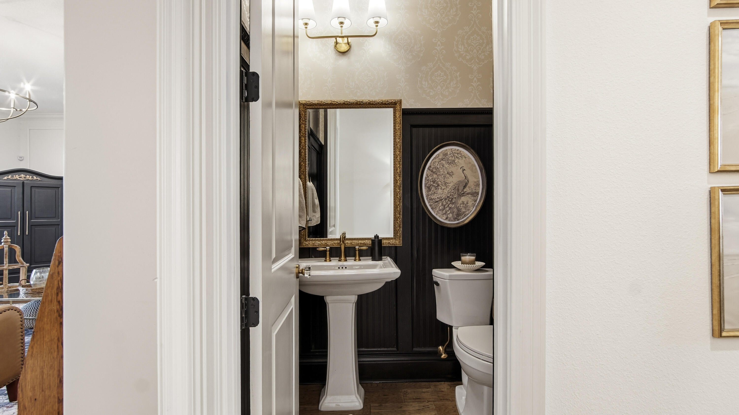 33 Caymus Cove Freeport, FL 32439 - Photo 6 of 144 a view of a hallway with washer and dryer