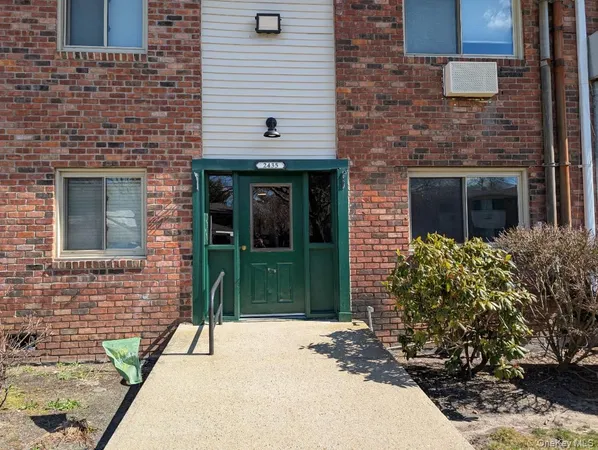 a view of a entryway door front of house
