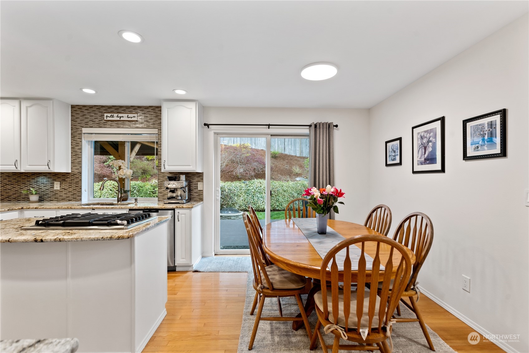 5316 152nd Place Southeast Everett, WA 98208 - Photo 12 of 37 a view of a dining room with furniture window and outside view