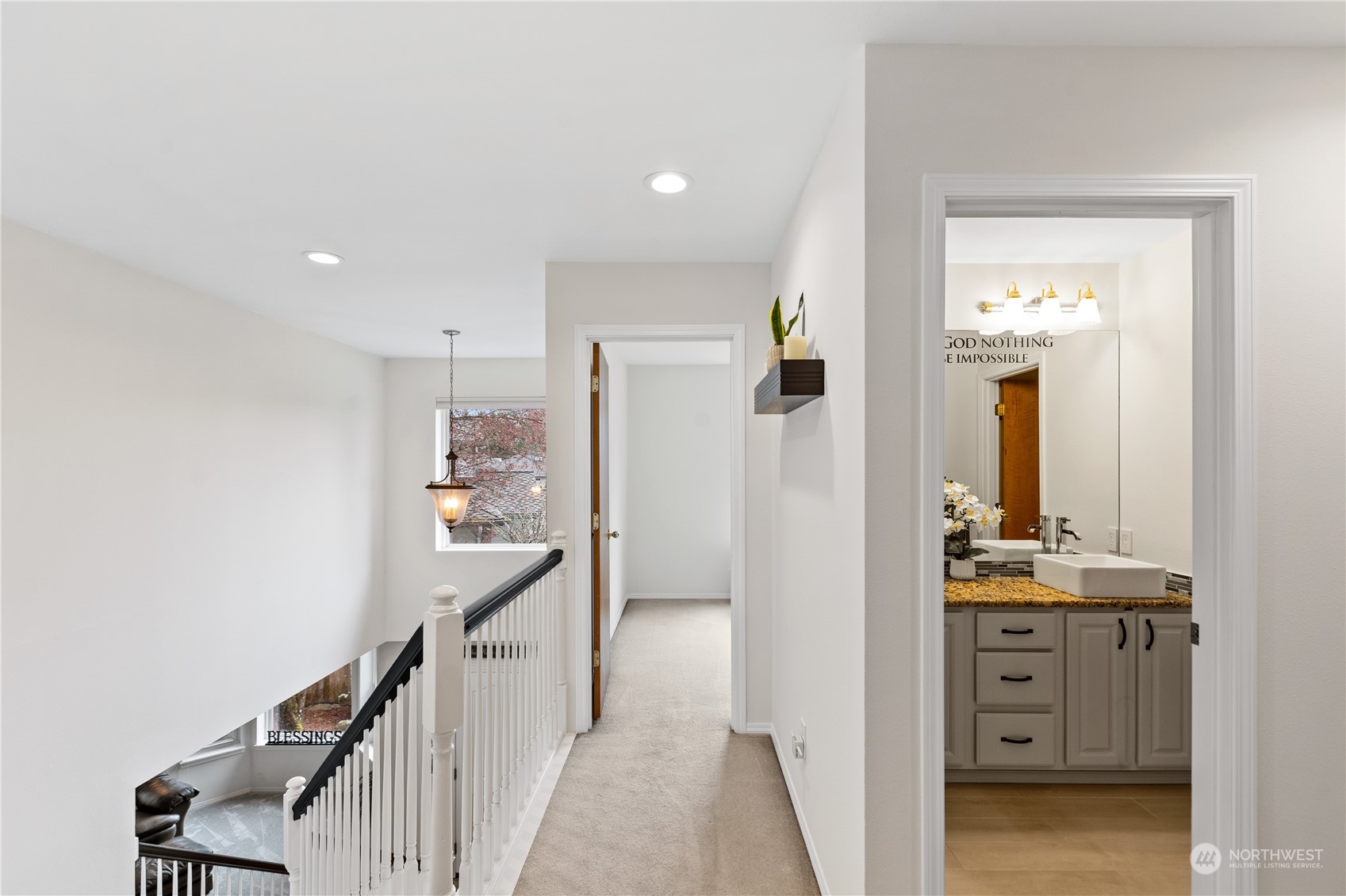 5316 152nd Place Southeast Everett, WA 98208 - Photo 20 of 37 a view of a hallway with seating area