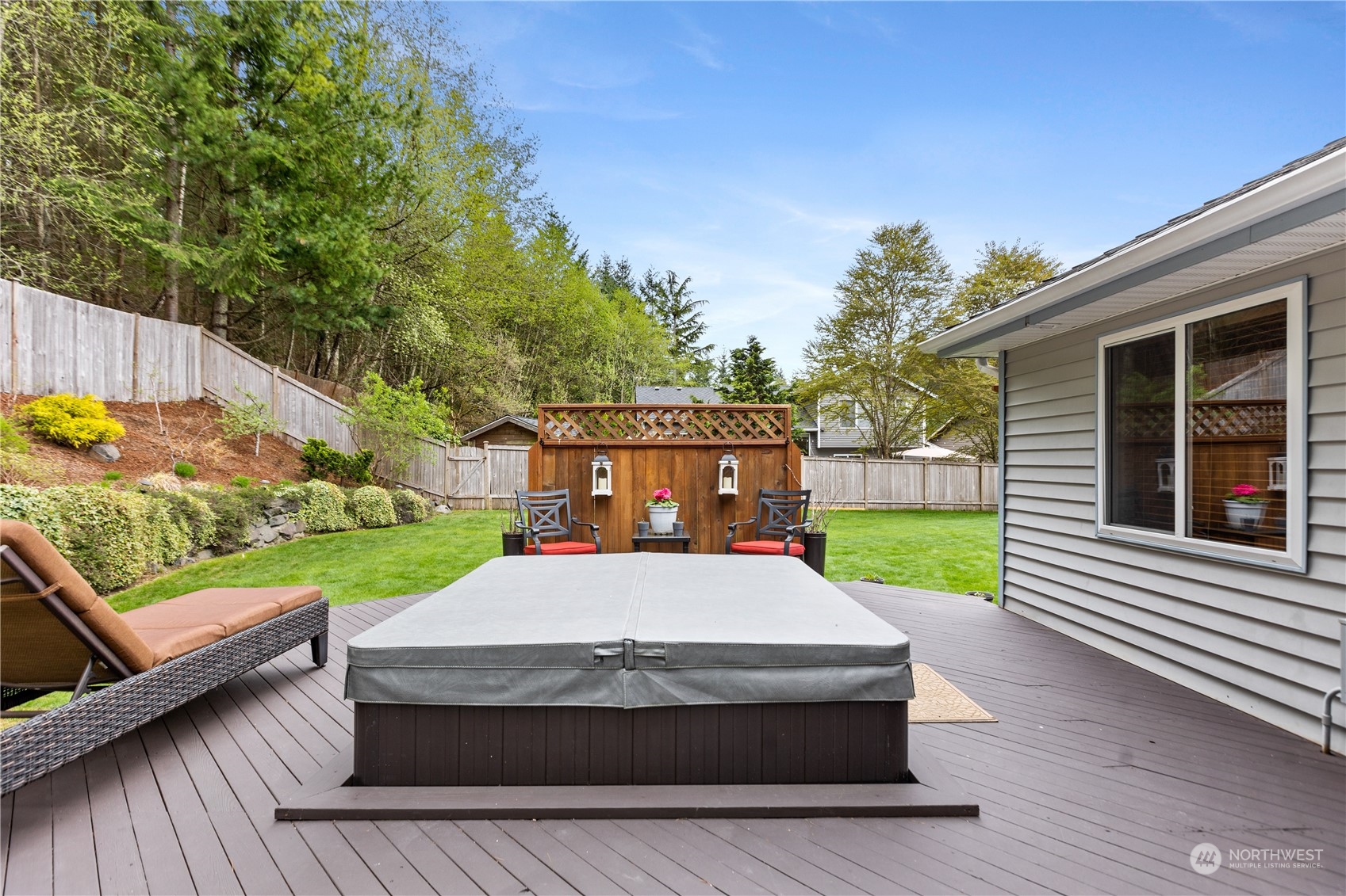 5316 152nd Place Southeast Everett, WA 98208 - Photo 36 of 37 a view of a yard with furniture