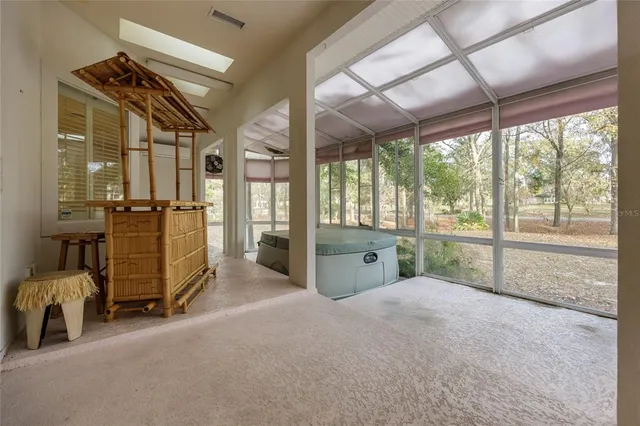 a view of outdoor space with trees