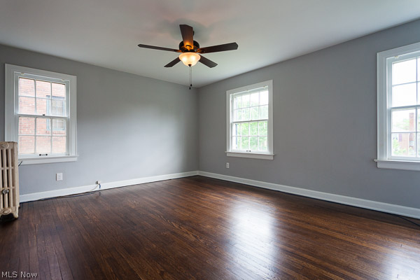 3615 Townley Road Beachwood, OH 44122 - Photo 6 of 13 Larger Master Bedroom with Fresh Neutral Paint and newly Refinished Hardwood Floor.
