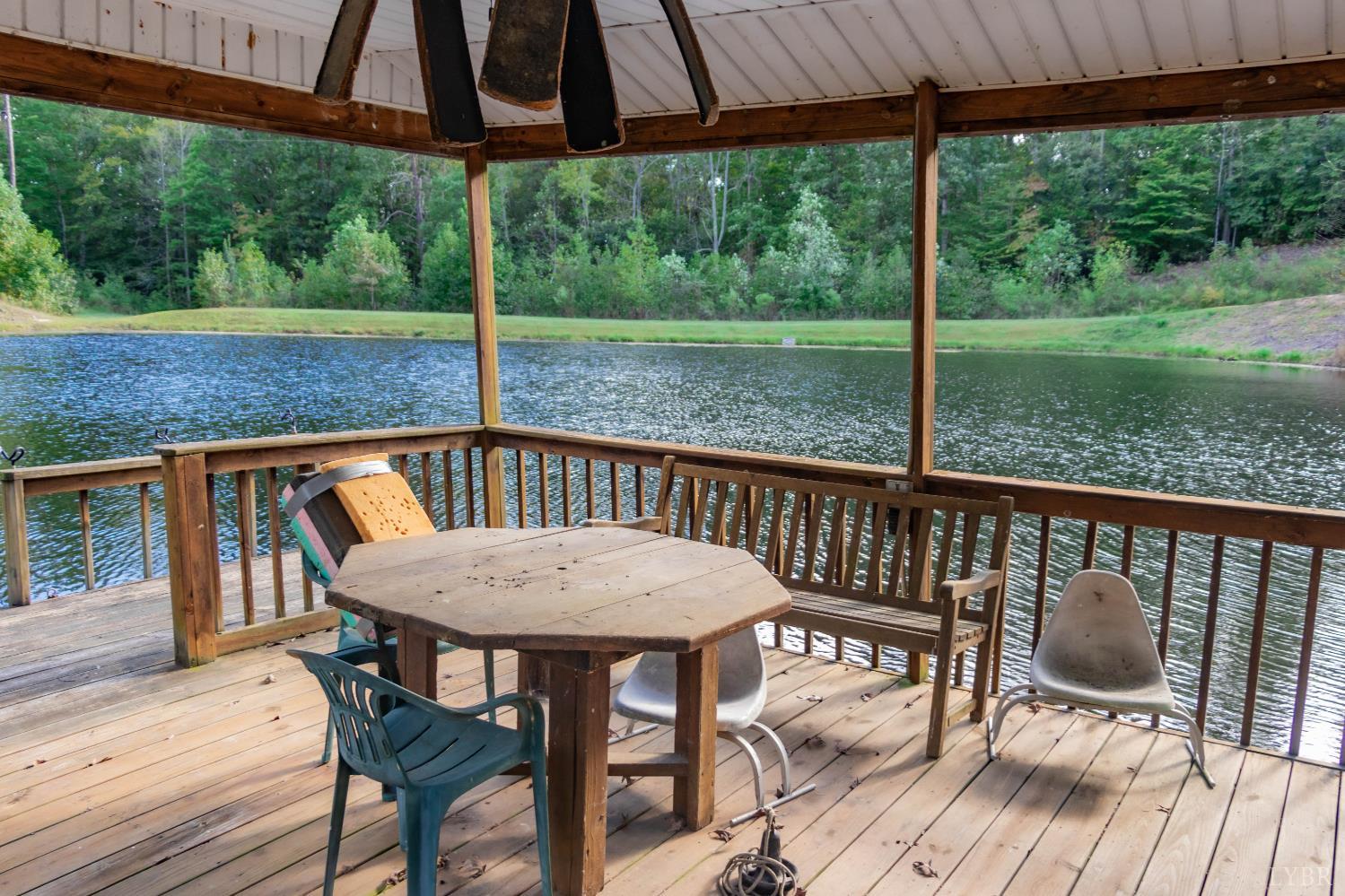 224 Walnut Road Danville, VA 24541 - Photo 47 of 54 a view of a patio on the roof deck