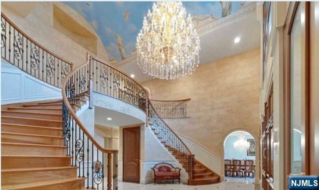 35 Timberline Drive Alpine, NJ 07620 - Photo 5 of 37 a view of entryway and hall with wooden floor