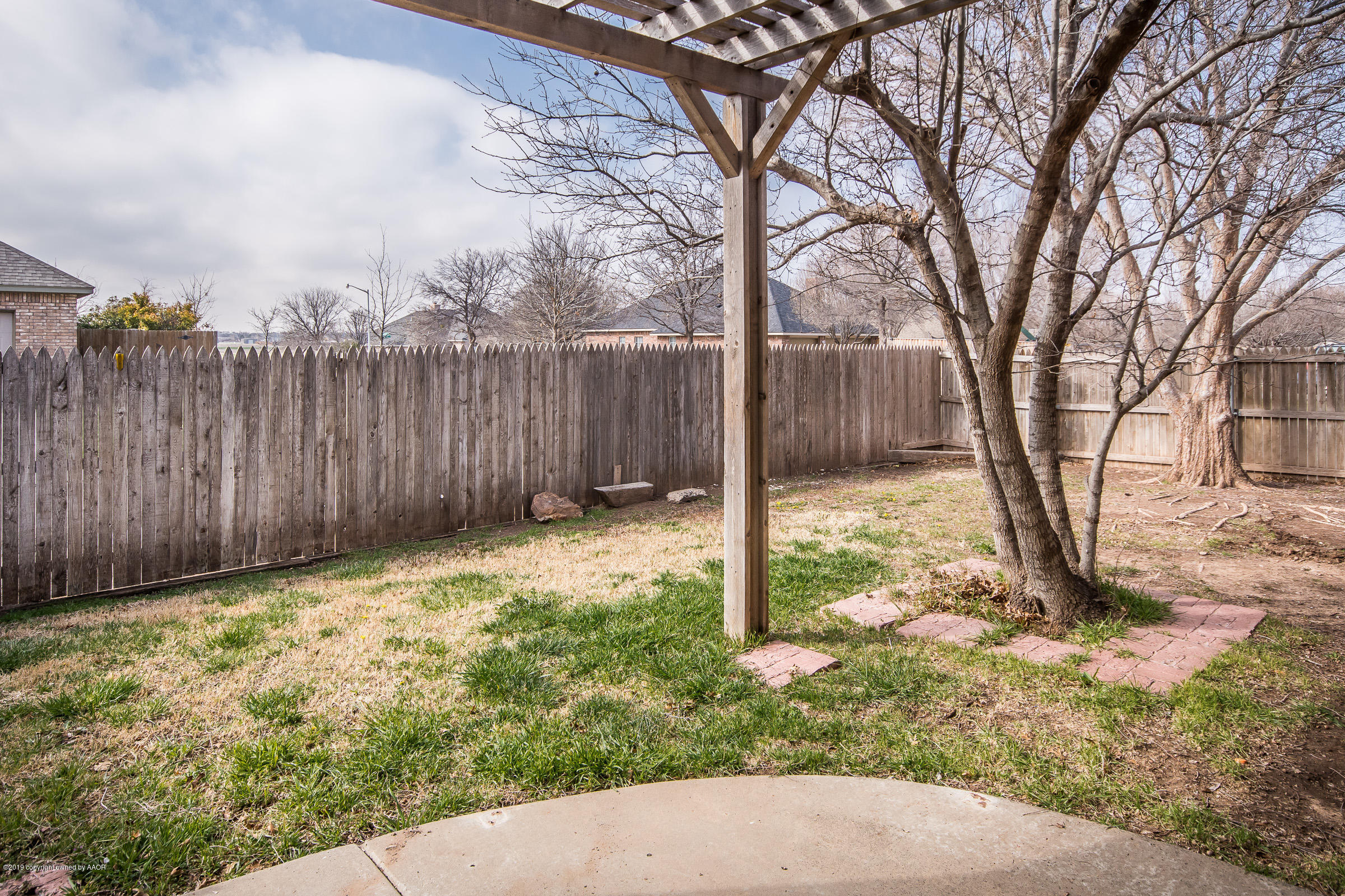 7415 Bayswater Road Amarillo, TX 79119 - Photo 28 of 31 Back Yard