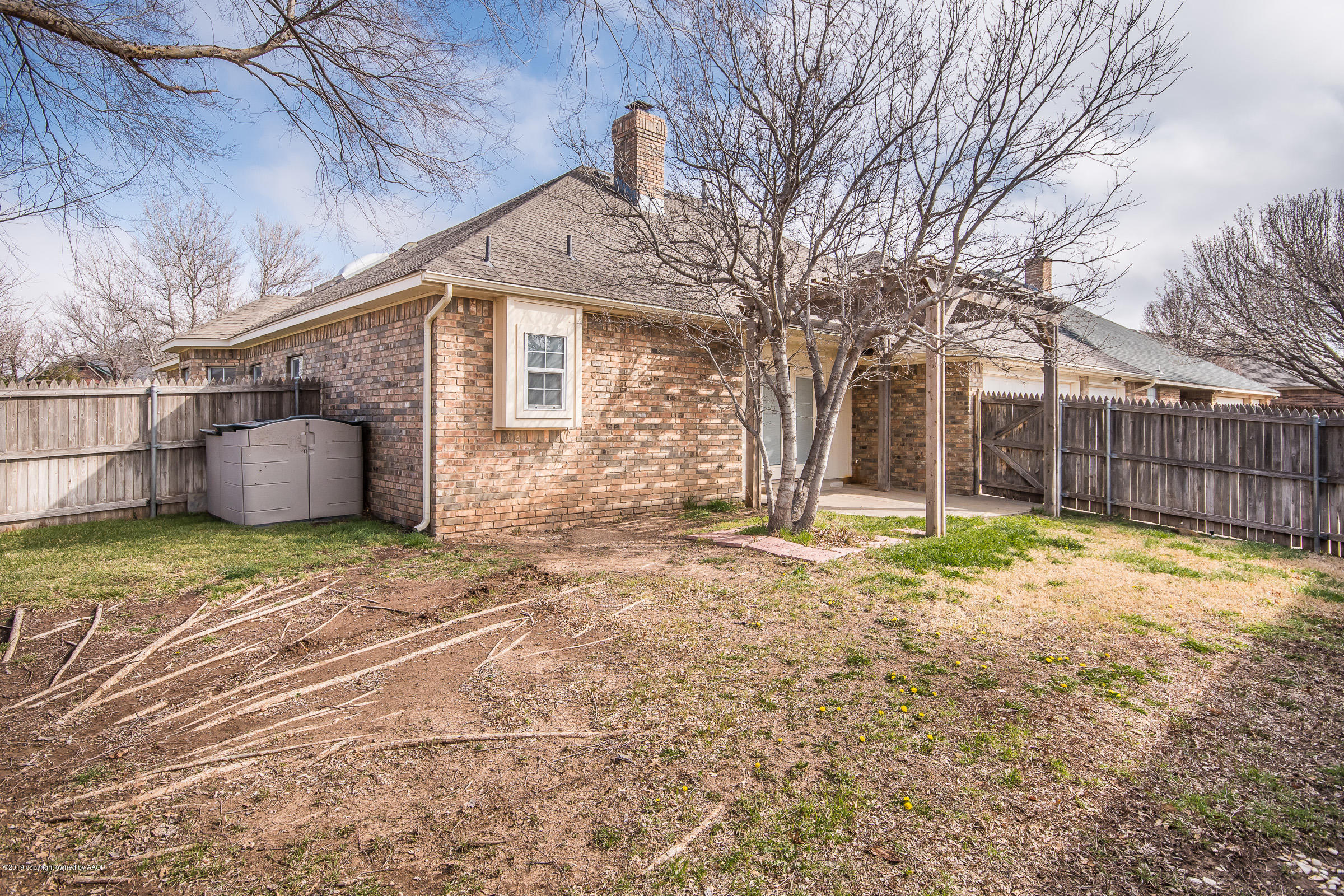 7415 Bayswater Road Amarillo, TX 79119 - Photo 29 of 31 Back Yard-2