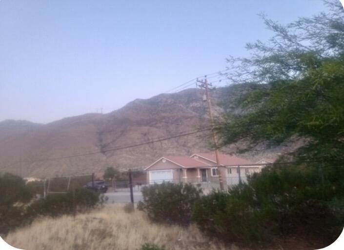 0 E Street Cabazon, CA 92230 - Photo 7 of 10 a view of a house with a mountain in the background