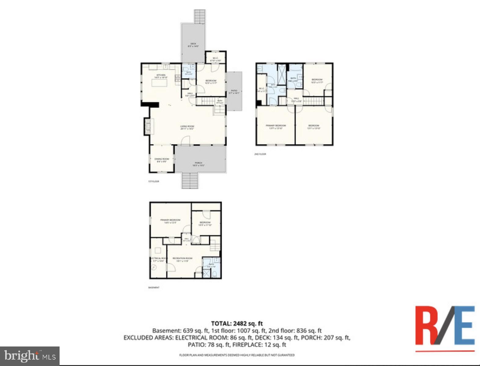 4104 Wentworth Road Baltimore, MD 21207 - Photo 68 of 68 All levels - floor plan