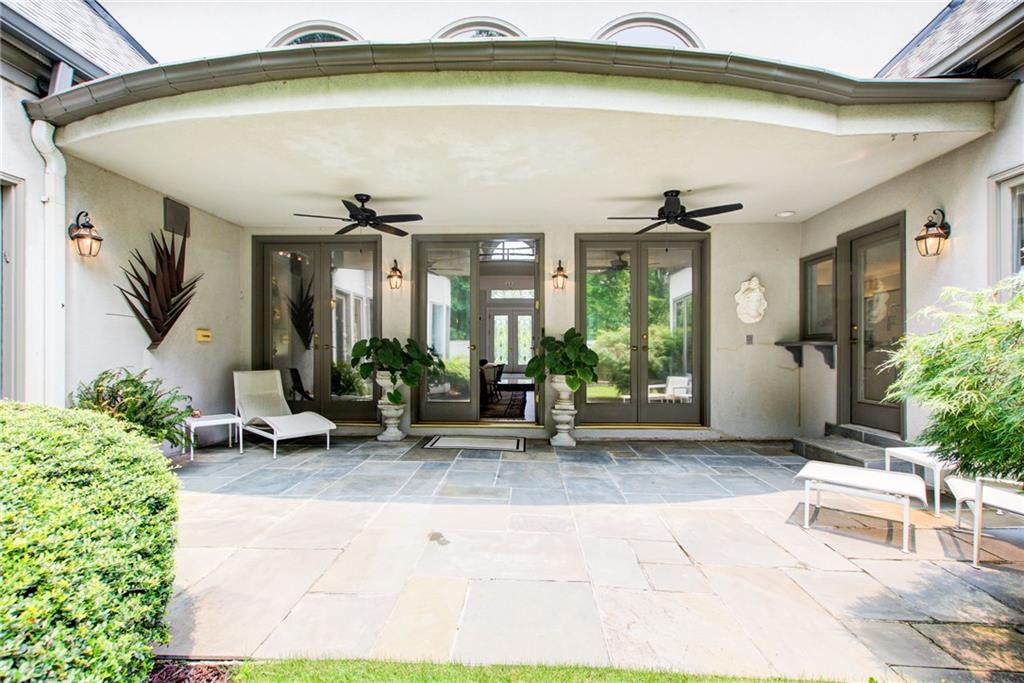 115 Cross Roads Court Atlanta, GA 30327 - Photo 21 of 55 a view of outdoor space yard and porch