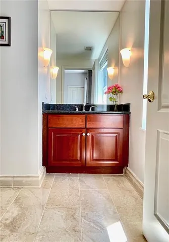 a room with a window