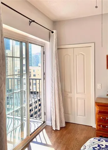 a bathroom with bathtub and shower