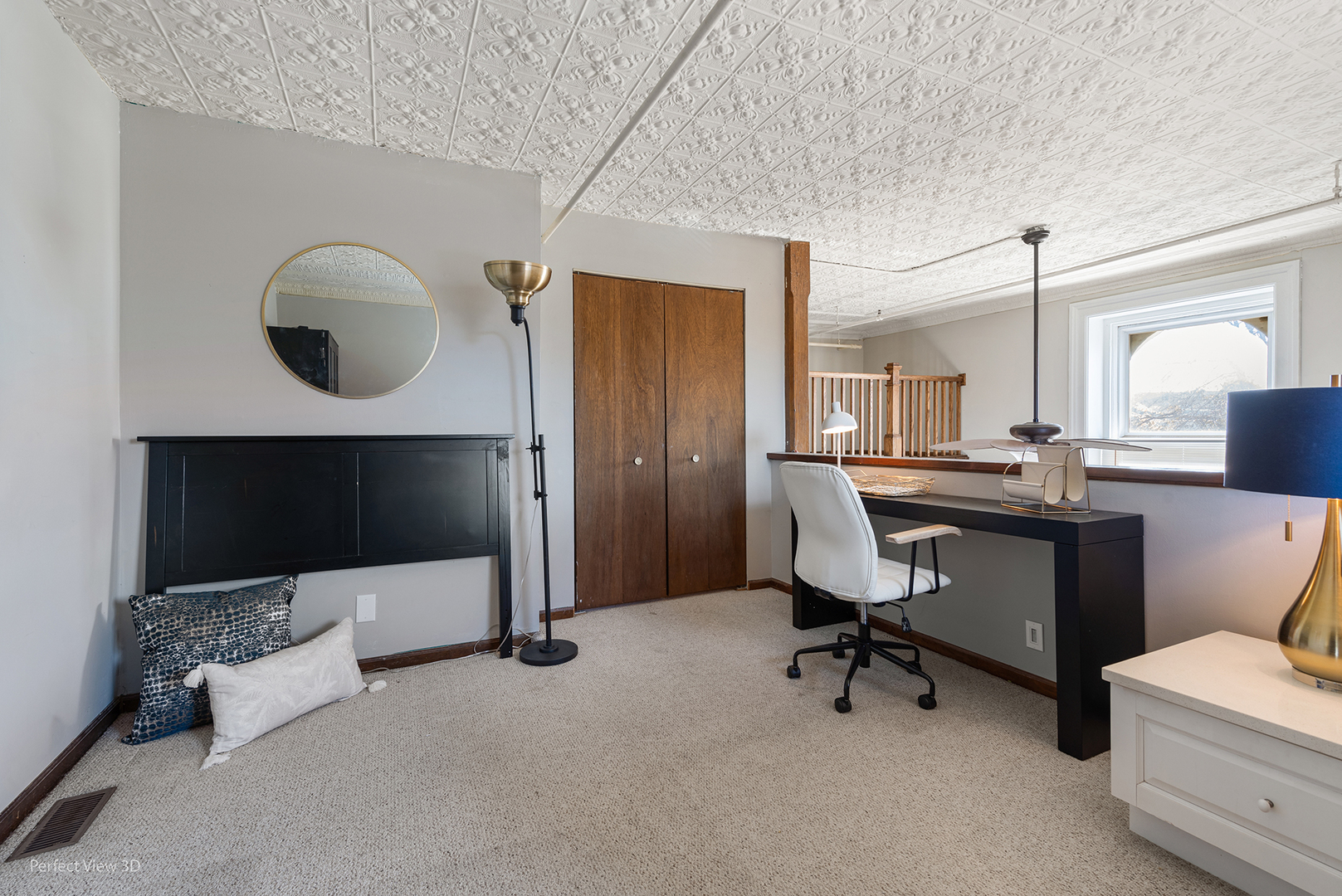 400 McCarthy Road, Unit 207 Lemont, IL 60439 - Photo 12 of 19 a view of a livingroom with workspace and a couch