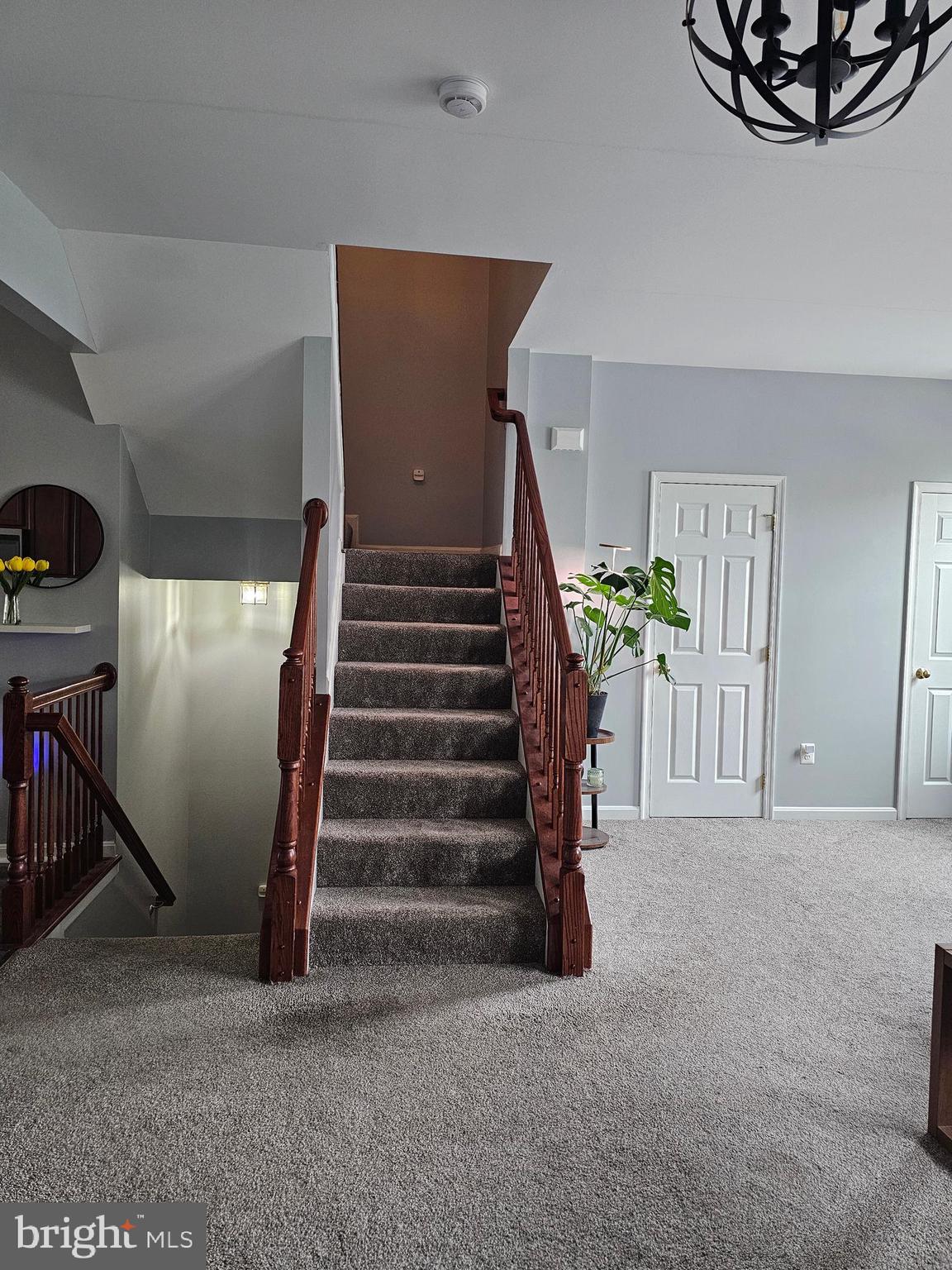 64 Milestone Court Chambersburg, PA 17201 - Photo 38 of 59 Stairway leading to the 3rd level, bedroom area.