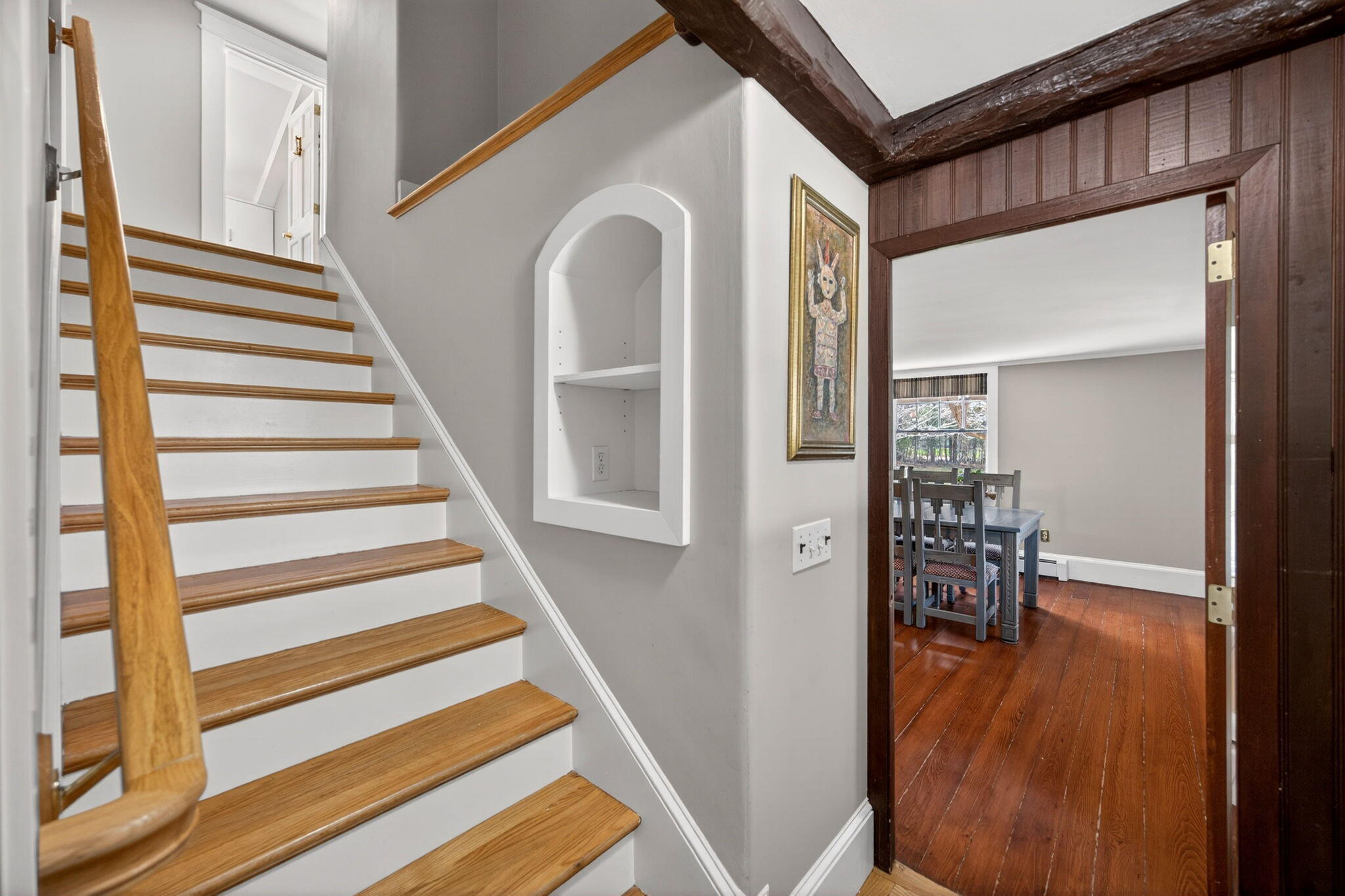 69 County Road Bourne, MA 02532 - Photo 24 of 54 a view of entryway and hall with wooden floor