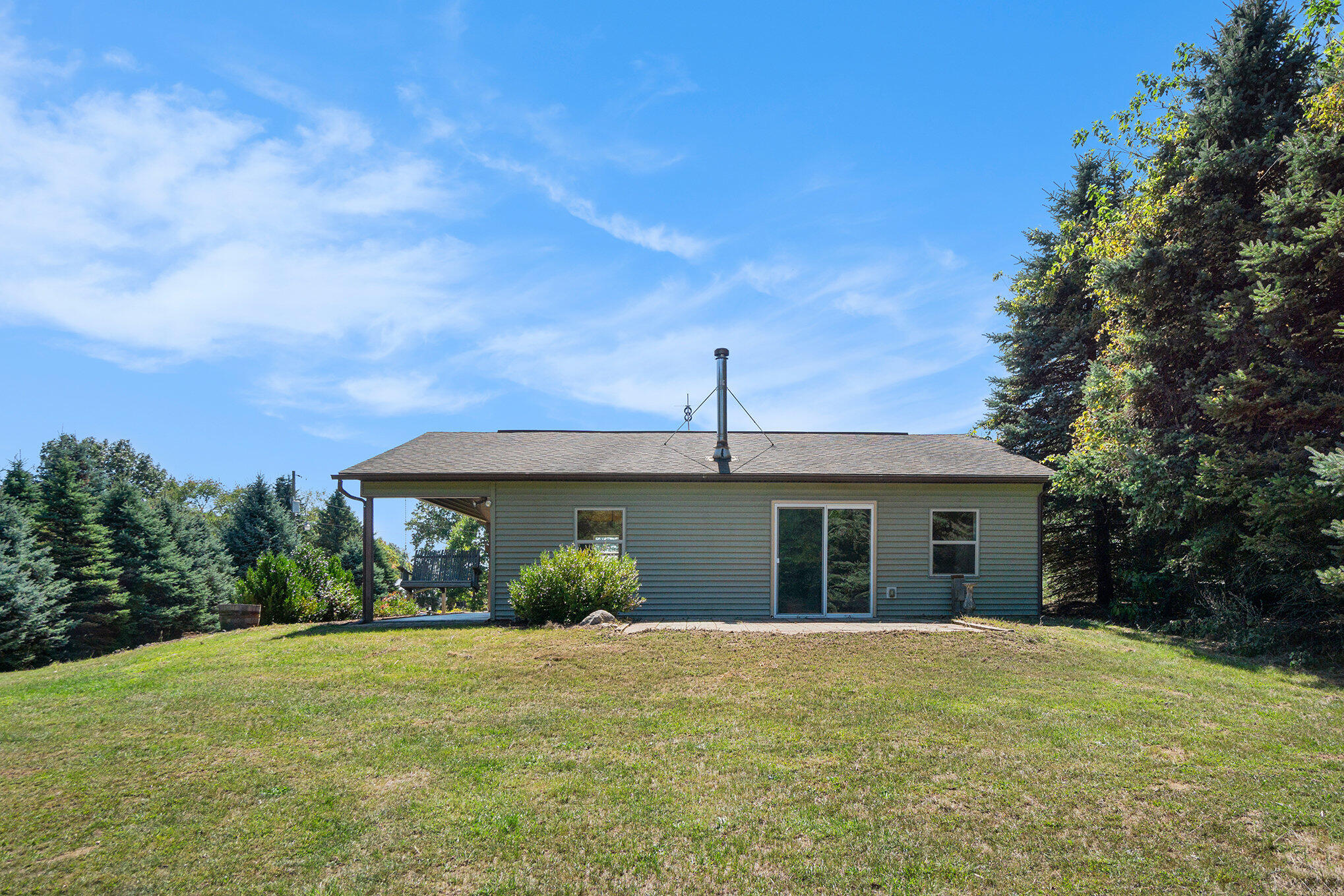10888 Highway 60 Three Rivers, MI 49093 - Photo 15 of 19 View from Backyard