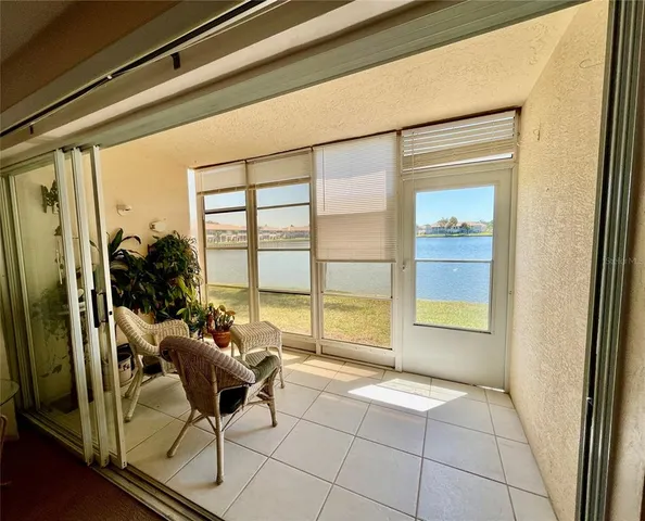 a room with furniture and a window