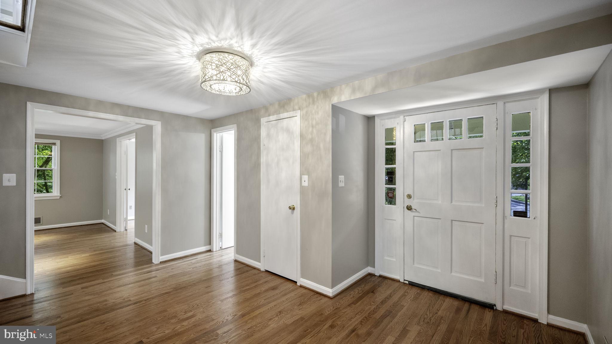 9705 Eclipse Place Montgomery Village, MD 20886 - Photo 7 of 54 a view of an entryway with wooden floor