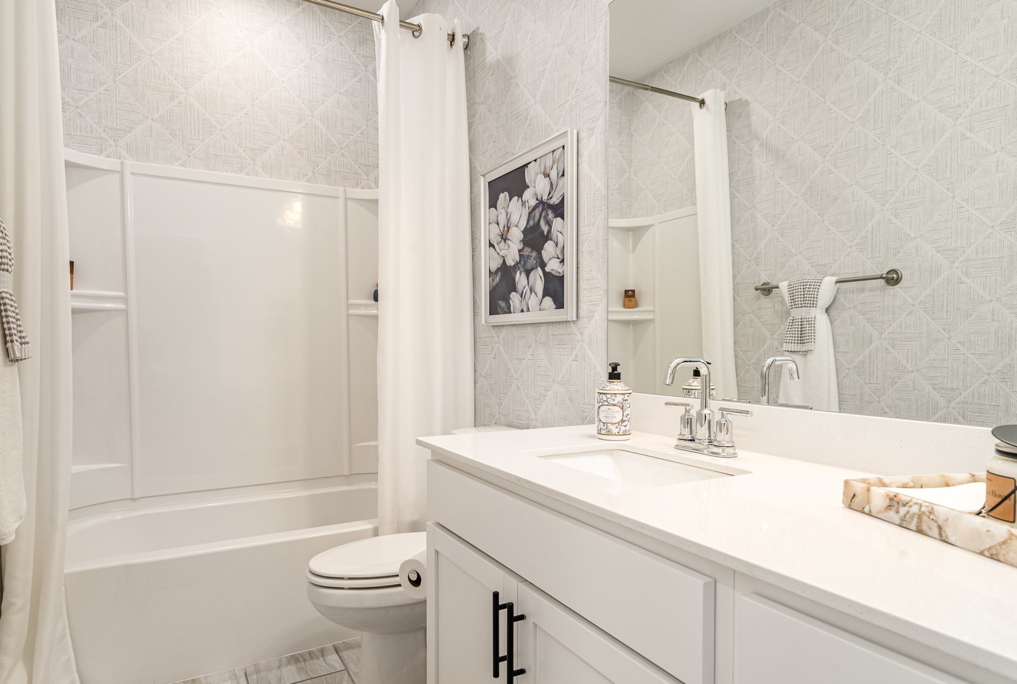 1234 Wrights Mill Road Spring Hill, TN 37174 - Photo 14 of 21 a bathroom with a sink a toilet and shower