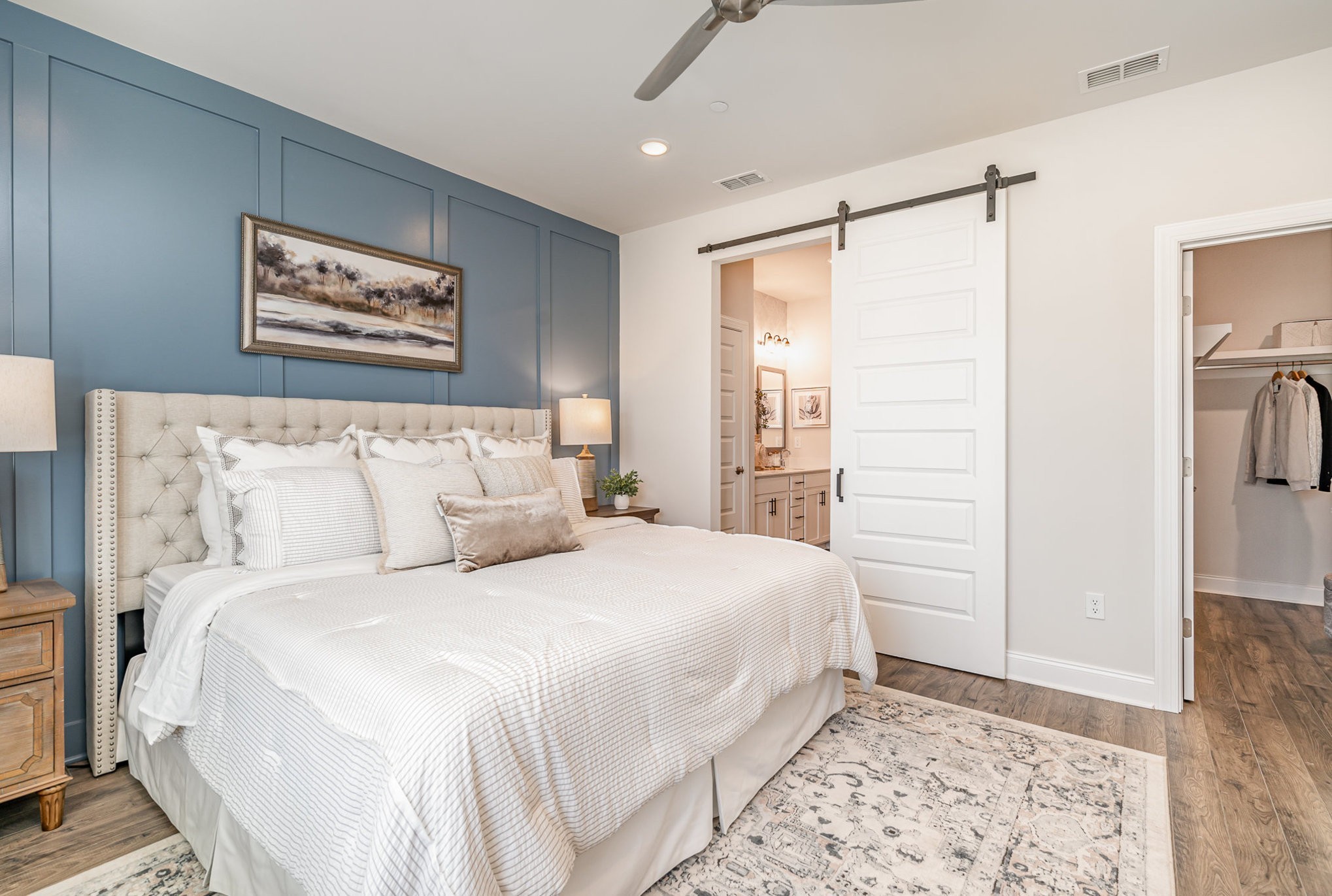 1234 Wrights Mill Road Spring Hill, TN 37174 - Photo 9 of 21 a bedroom with a large bed and a window