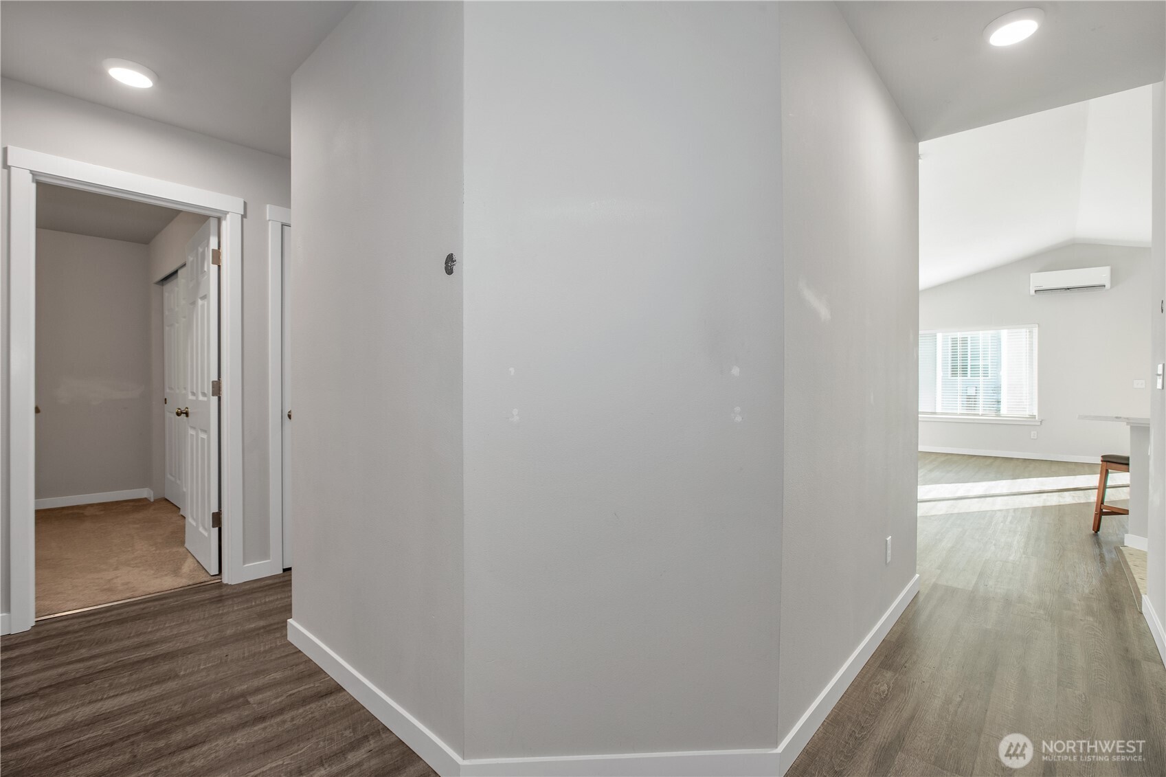 17643 Loop Lane Southeast Yelm, WA 98597 - Photo 5 of 33 a view of empty room with wooden floor